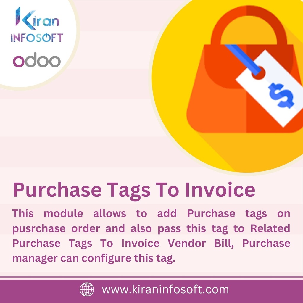 Purchase Tags To Invoice
