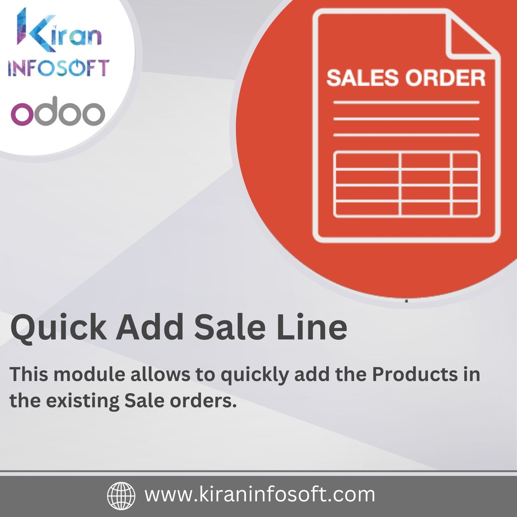 Quick Add Sale Line