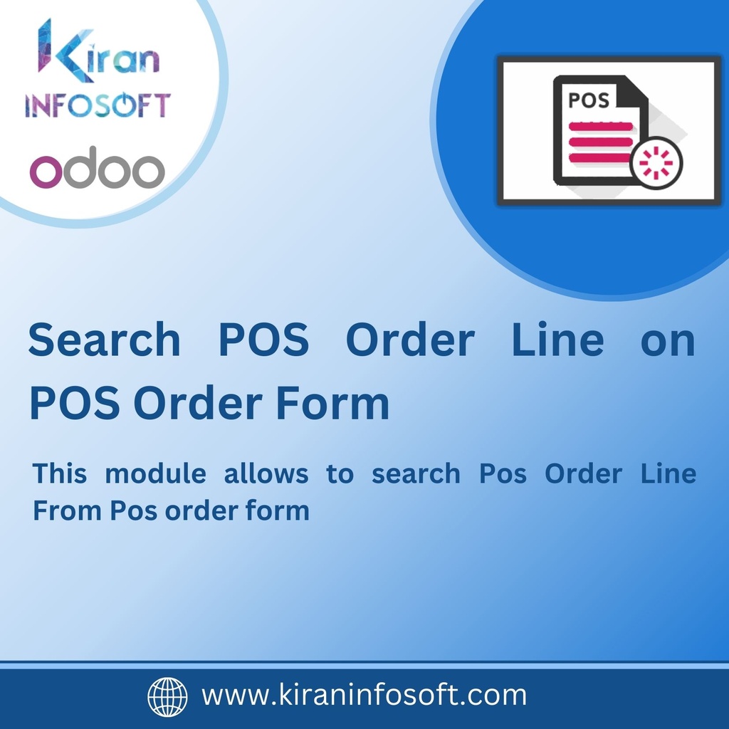 Search POS Order Line on POS Order Form