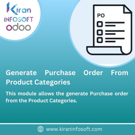 Generate Purchase Order From Product Categories